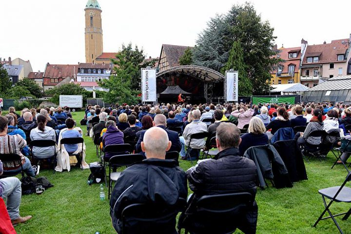 Der Auftritt von Bodo Wartke beim Kulturfestival Böhmerwiese, Foto: Helmut Ölschlegel